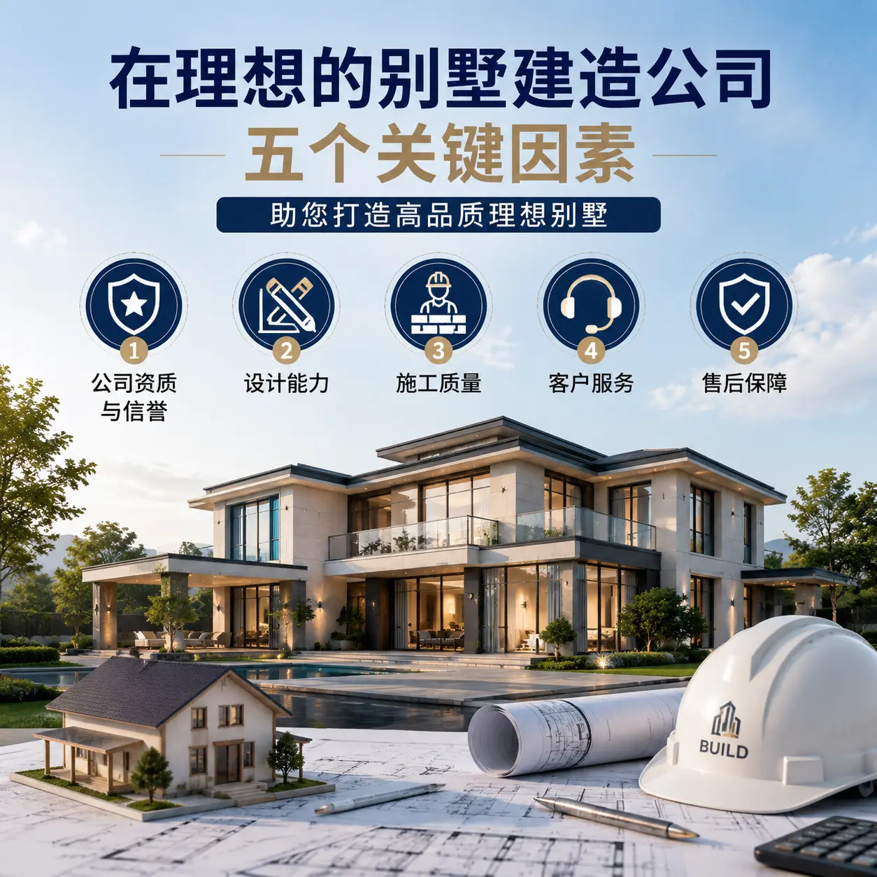 在 江西 找到理想别墅建造公司的五个关键因素