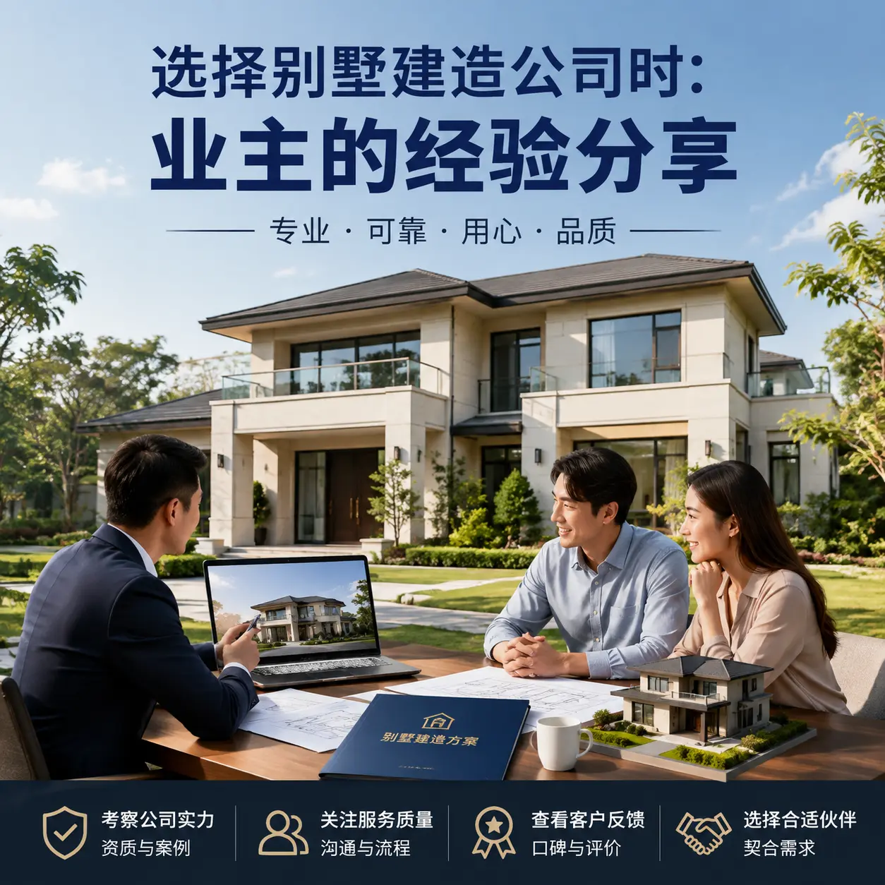 选择别墅建造公司时: 江西 业主的经验分享