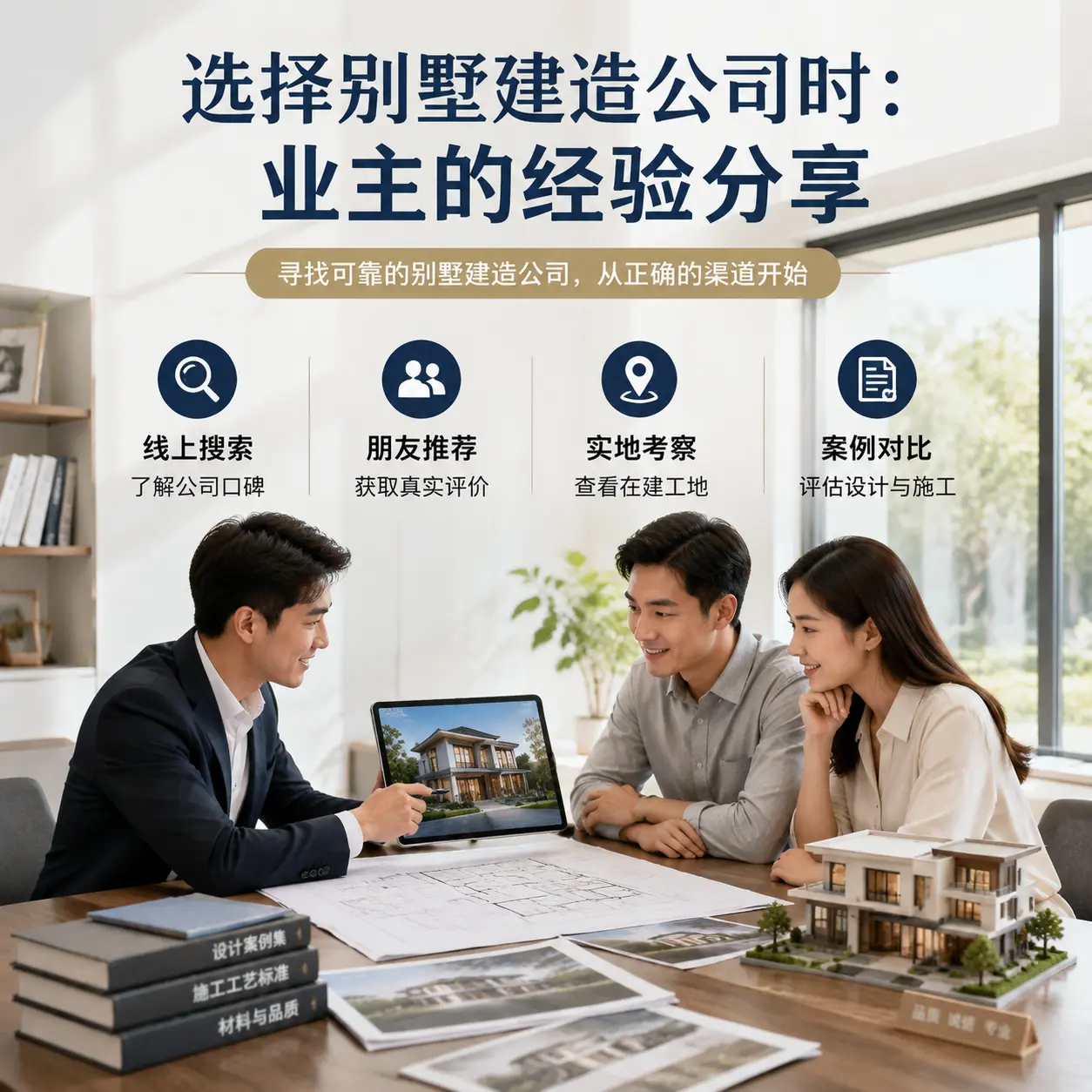 选择别墅建造公司时: 江西 业主的经验分享