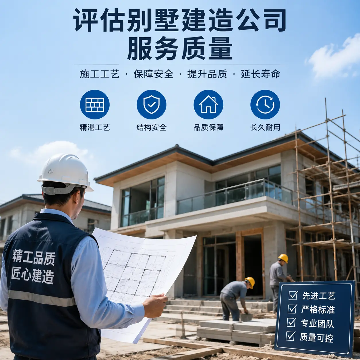 如何评估 江西 别墅建造公司的服务质量？