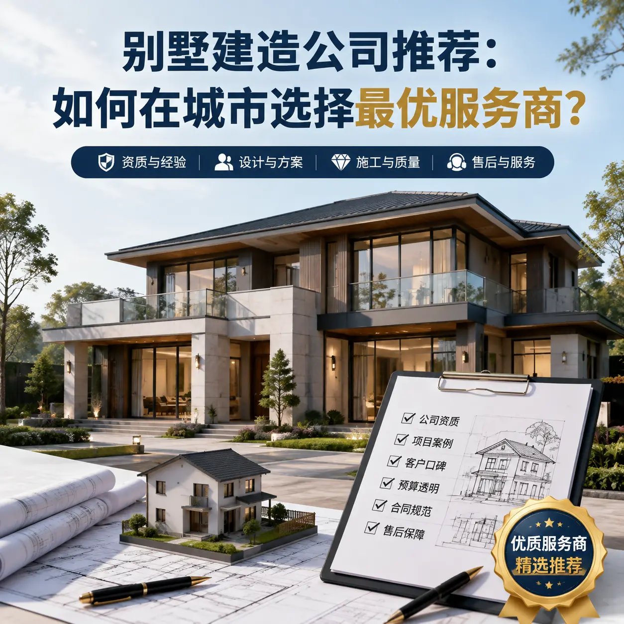别墅建造公司推荐：如何在 江西 选择最优服务商？
