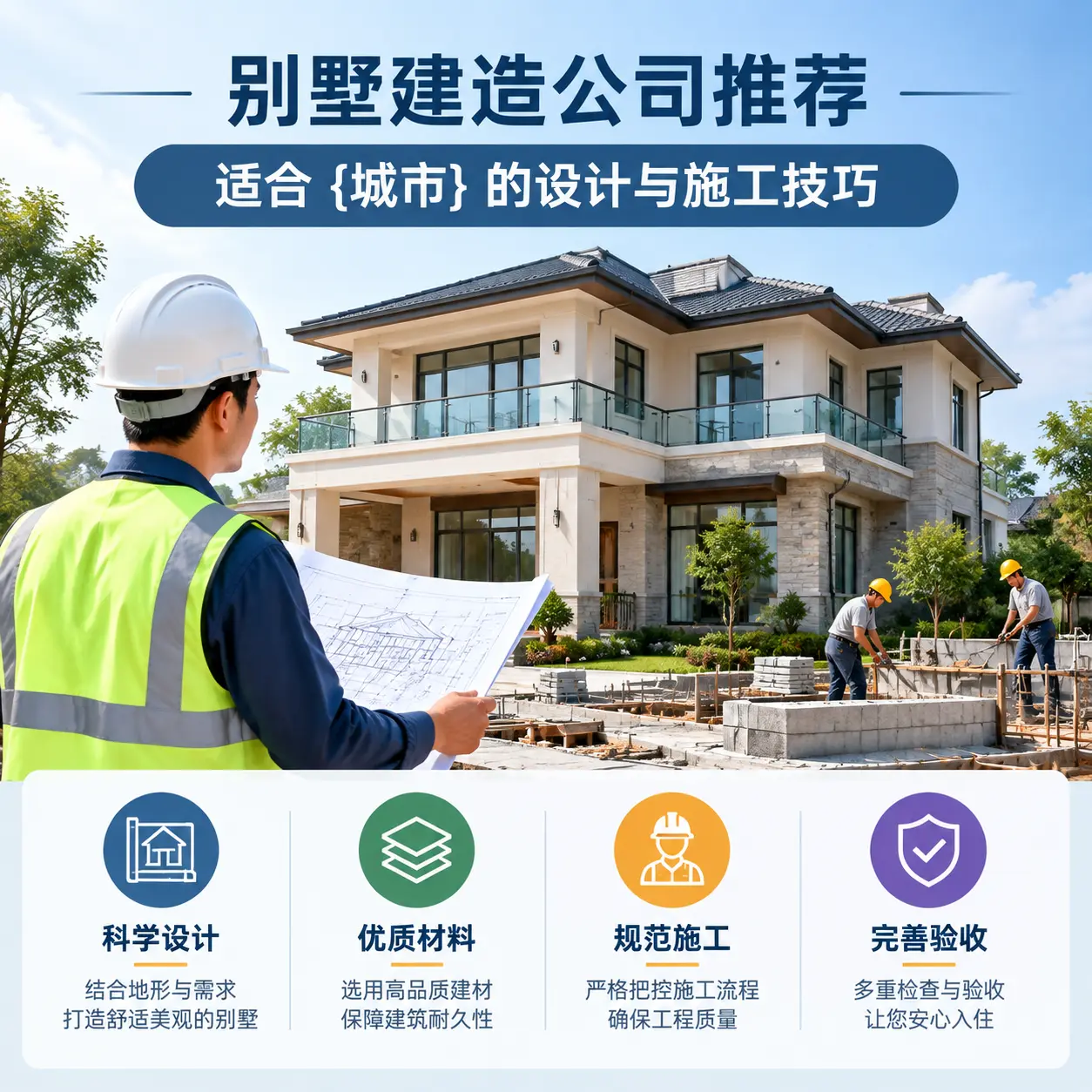 别墅建造公司推荐:适合 江西 的设计与施工技巧