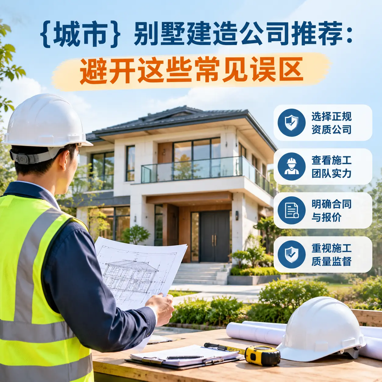 江西 别墅建造公司推荐:避开这些常见误区