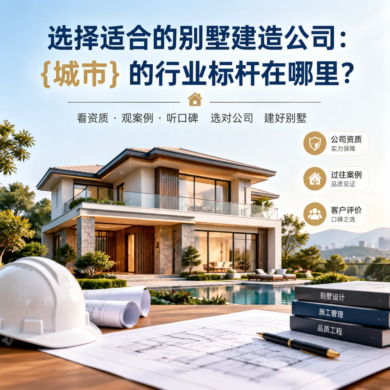 选择适合的别墅建造公司： 江西 的行业标杆在哪里？