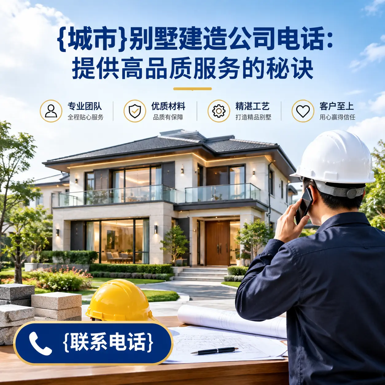 江西别墅建造公司电话:提供高品质服务的秘诀