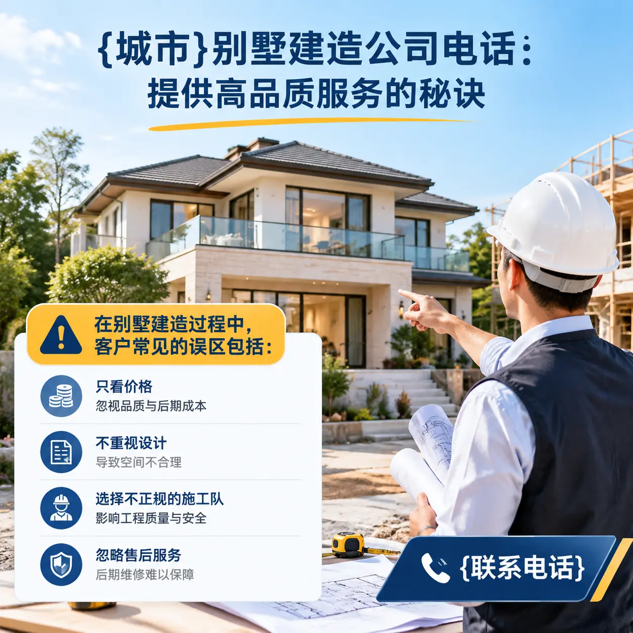江西别墅建造公司电话:提供高品质服务的秘诀