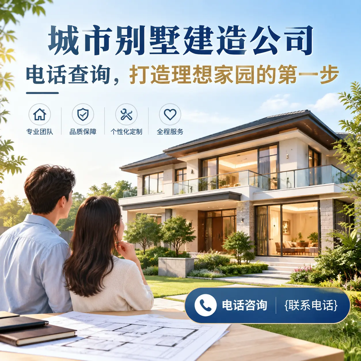 江西别墅建造公司电话查询,打造理想家园的第一步