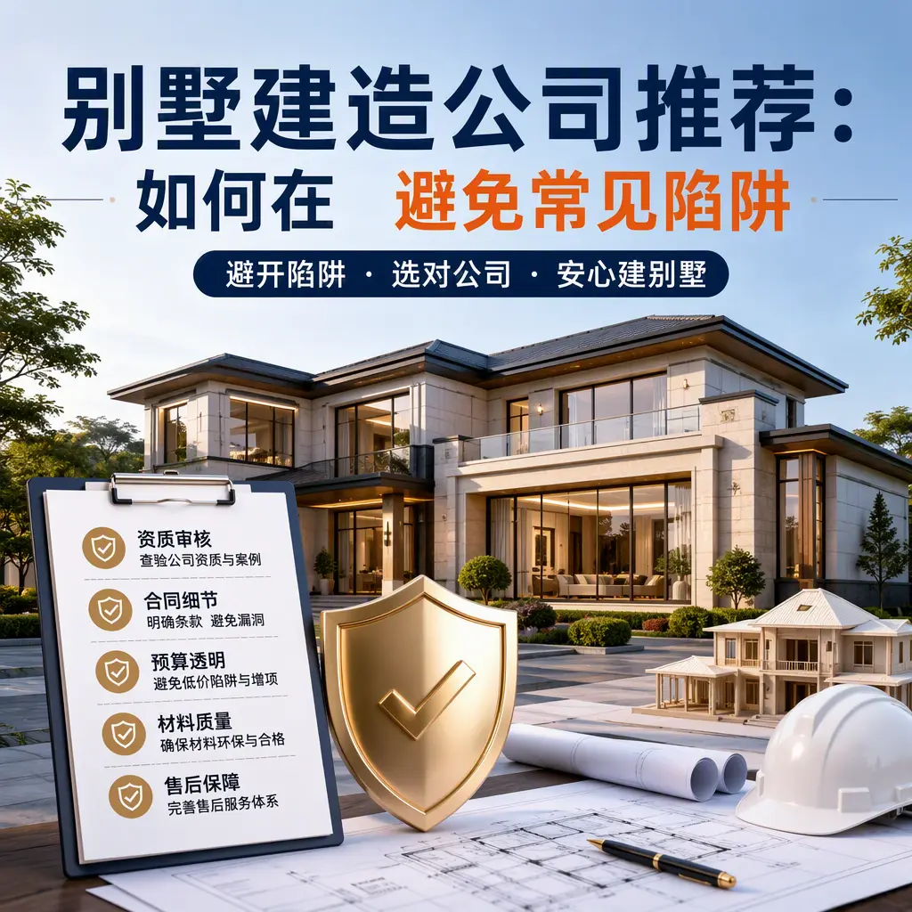 别墅建造公司推荐：如何在 江西 避免常见陷阱