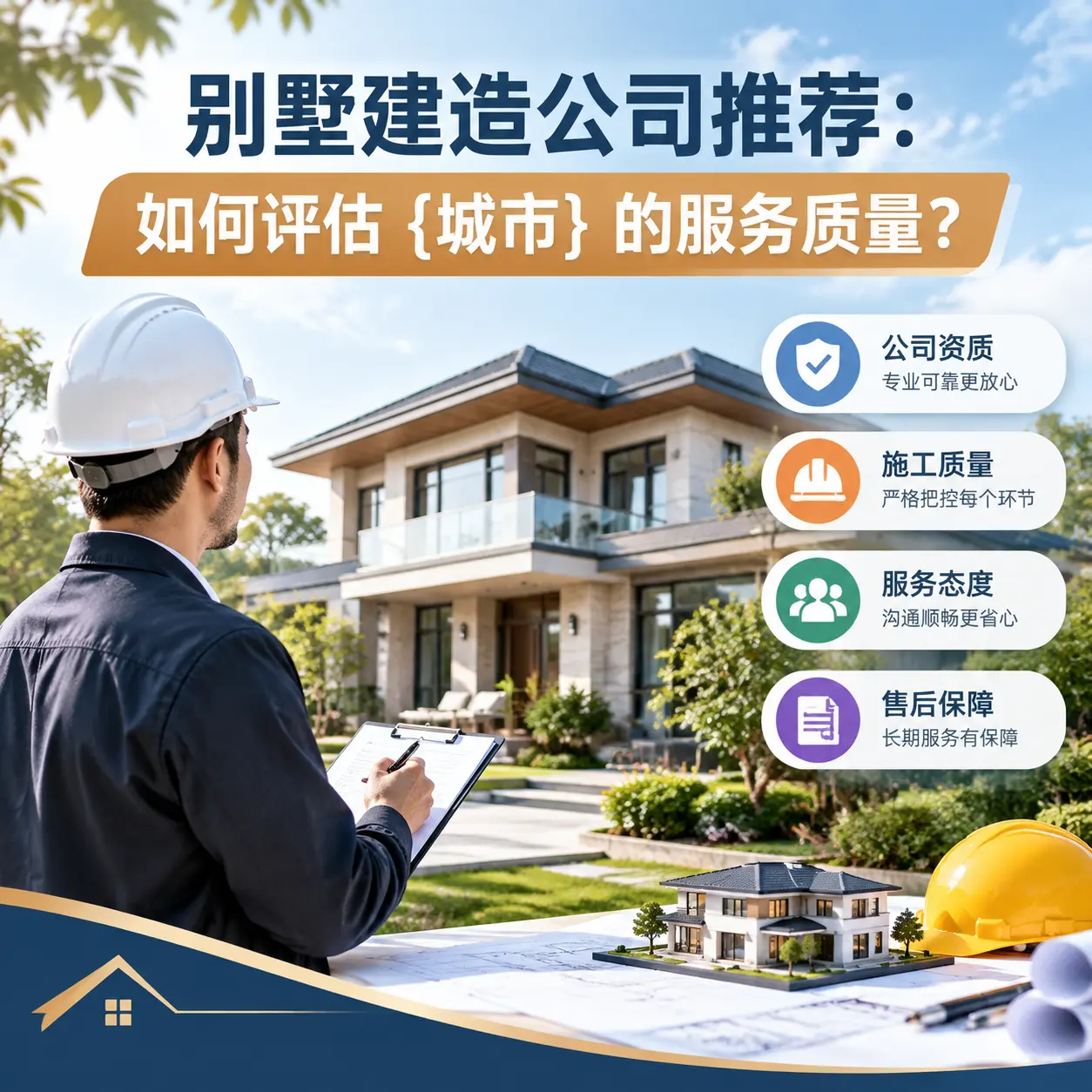 别墅建造公司推荐：如何评估 江西 的服务质量？