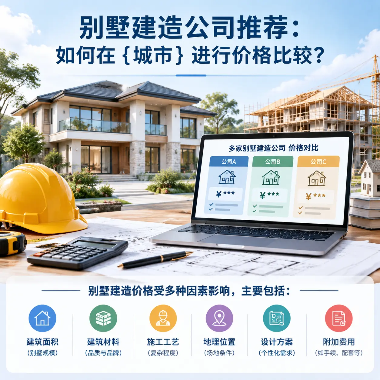 别墅建造公司推荐:如何在 江西 进行价格比较?