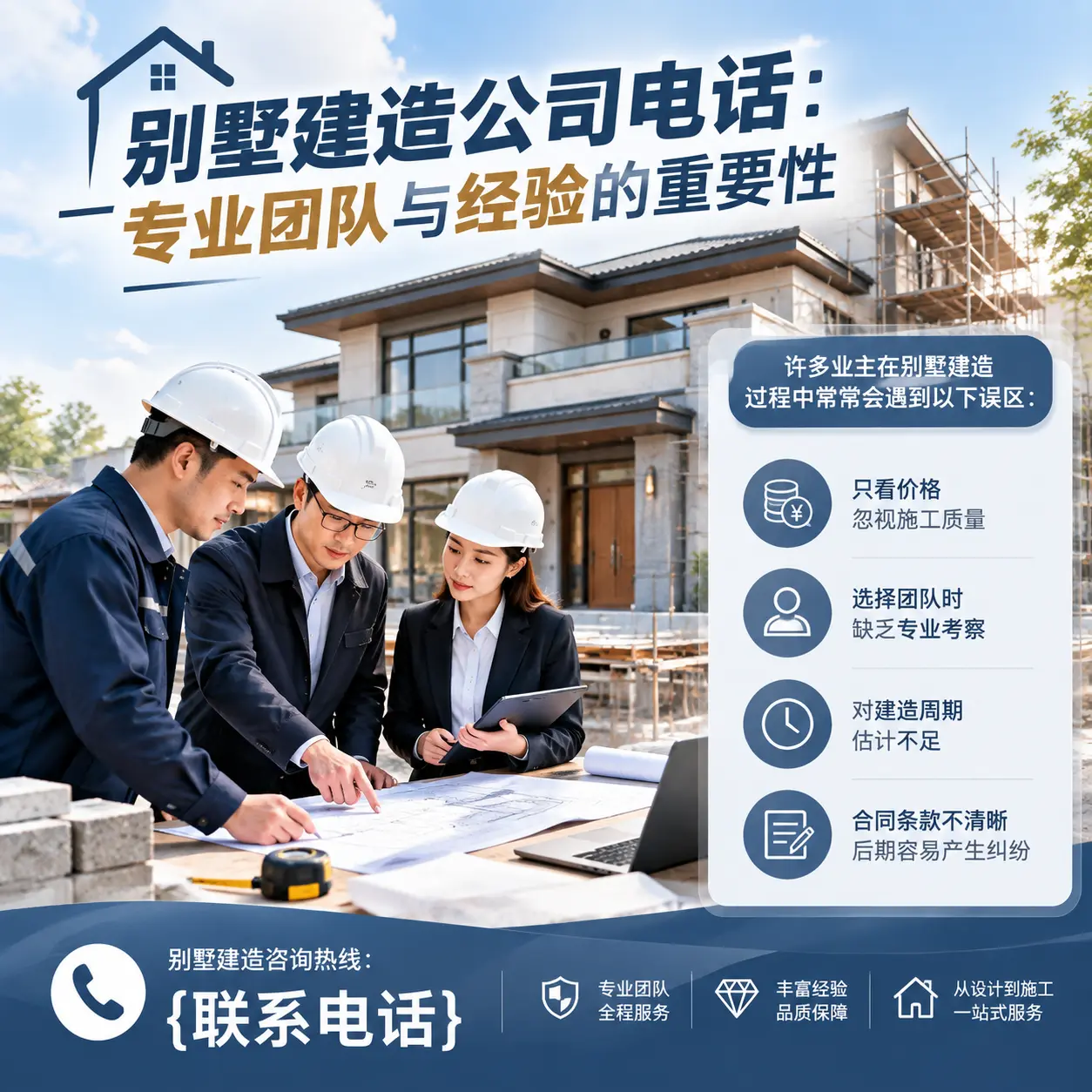 江西别墅建造公司电话：专业团队与经验的重要性
