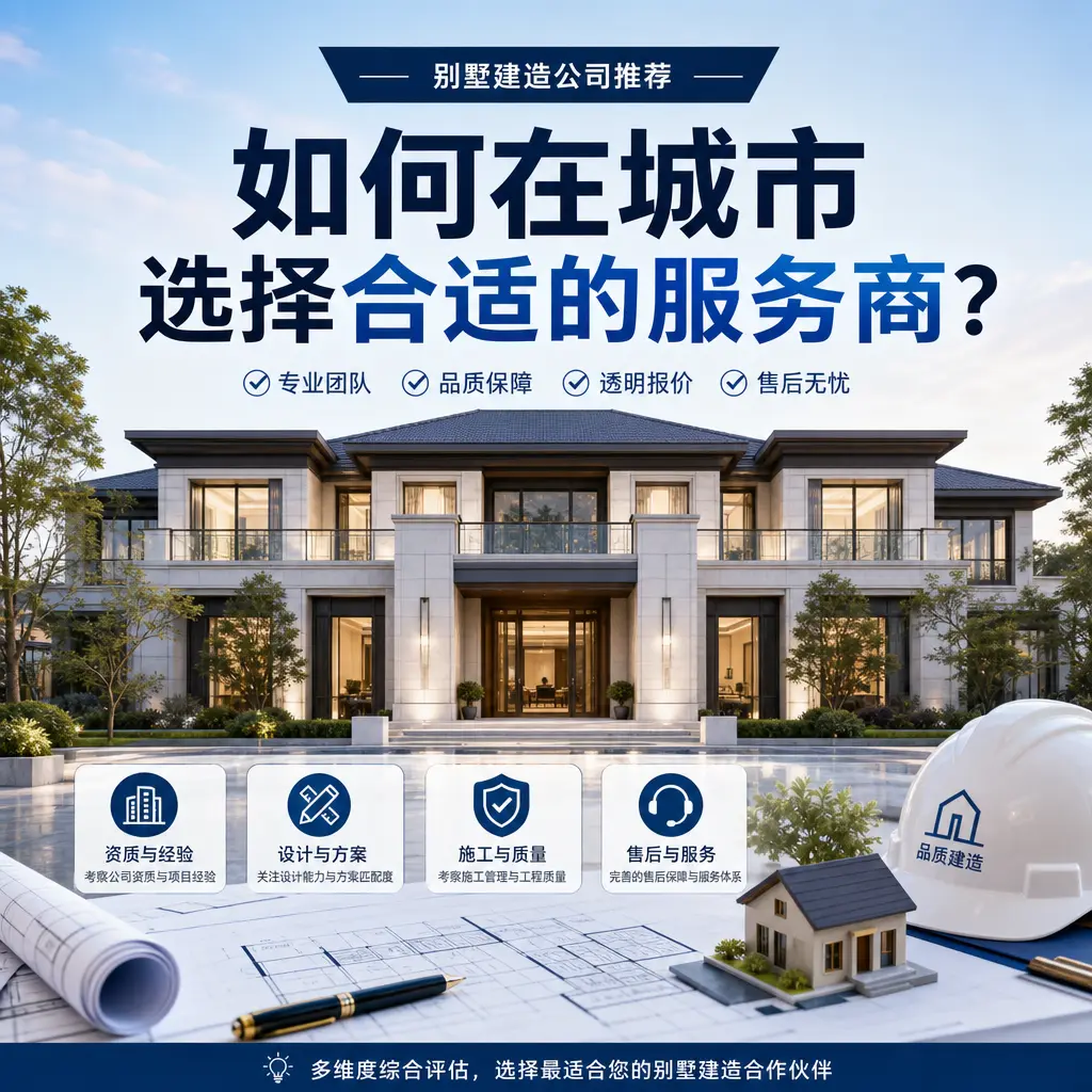 别墅建造公司推荐:如何在 江西 选择合适的服务商?