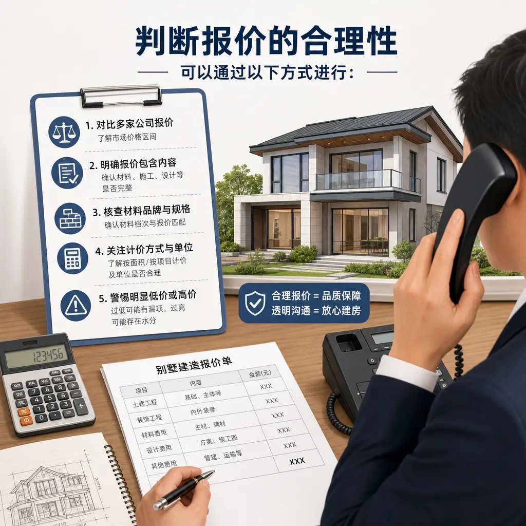 选择江西别墅建造公司时,电话咨询的注意事项