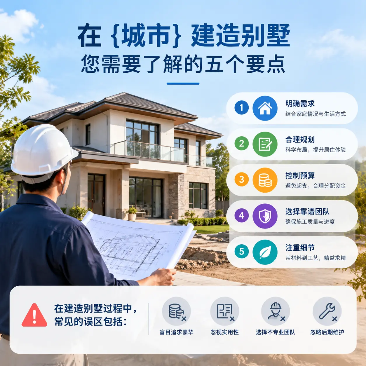 在 江西 建造别墅,您需要了解的五个要点