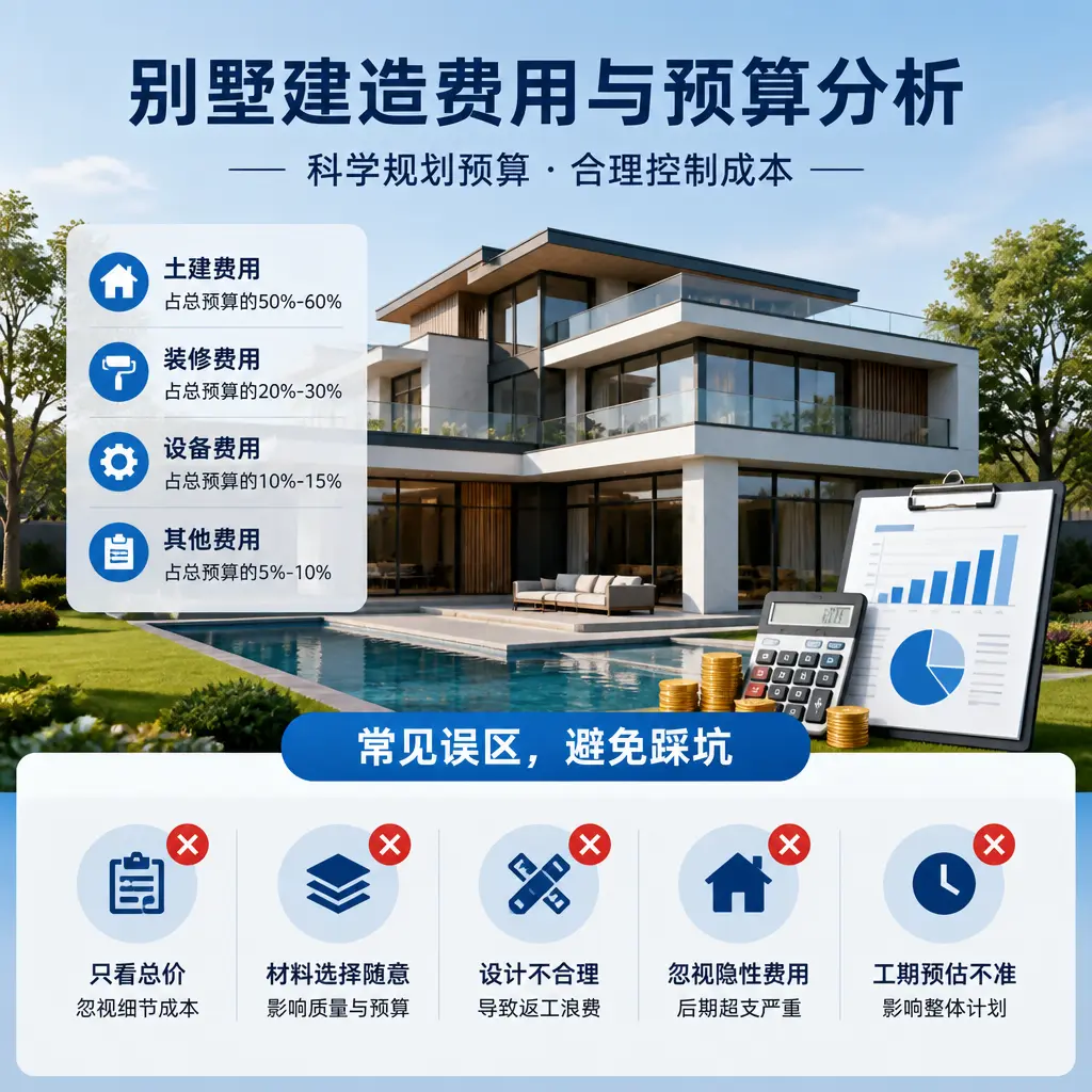 别墅建造公司推荐： 江西 建造别墅的费用与预算分析