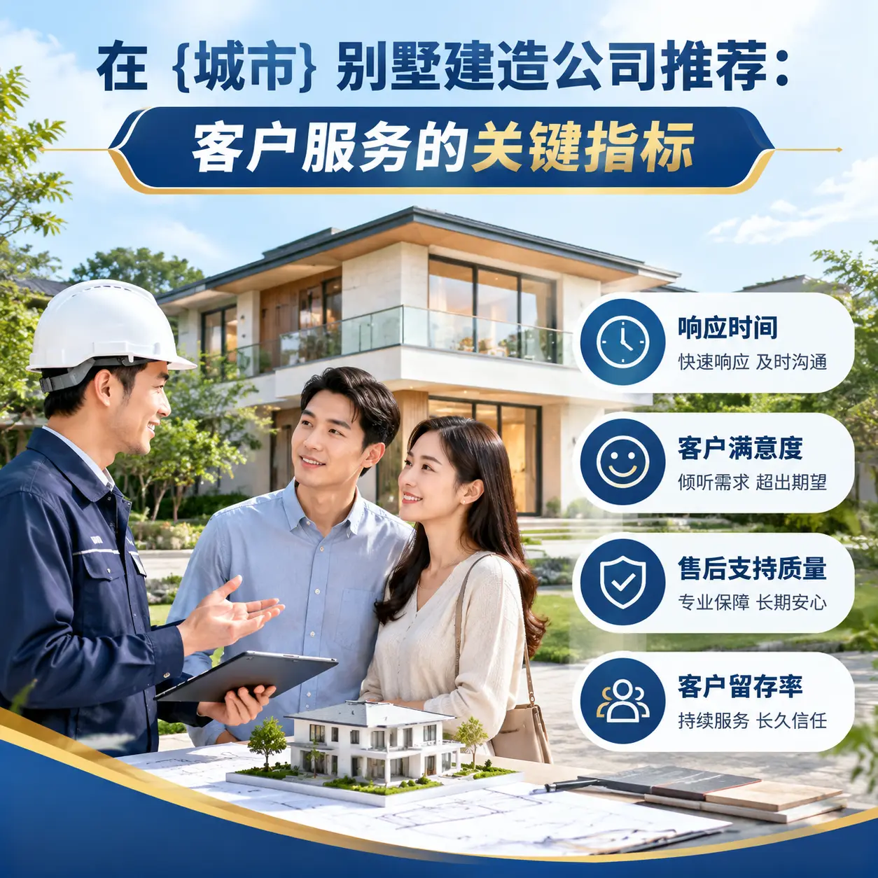 在 江西 别墅建造公司推荐:客户服务的关键指标