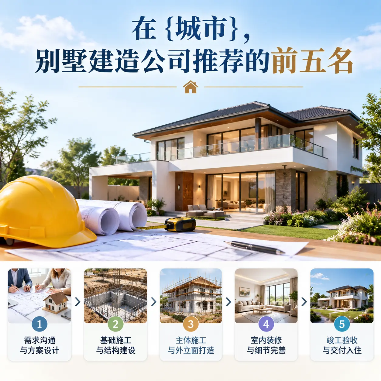 在 江西，别墅建造公司推荐的前五名