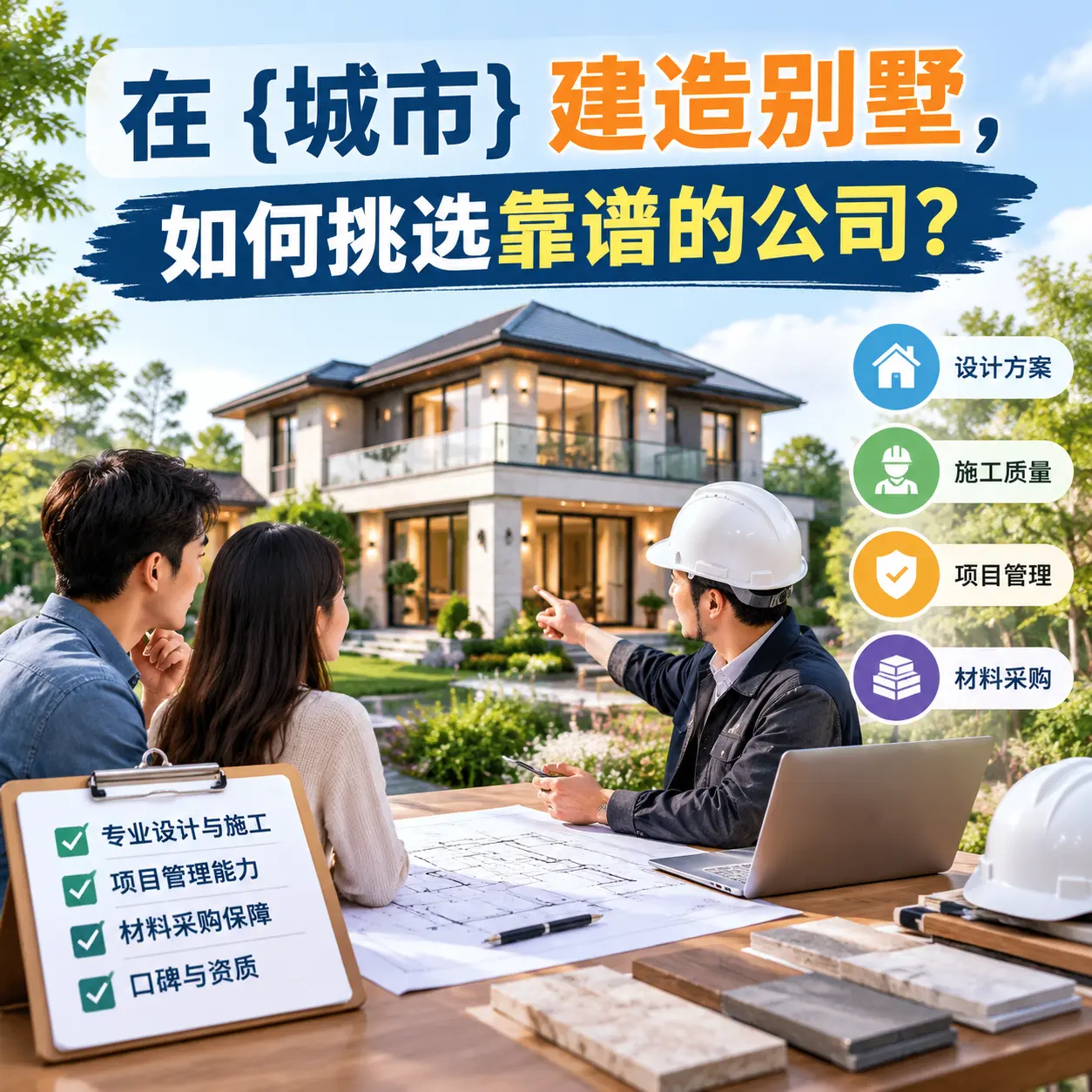 在 江西 建造别墅，如何挑选靠谱的公司？