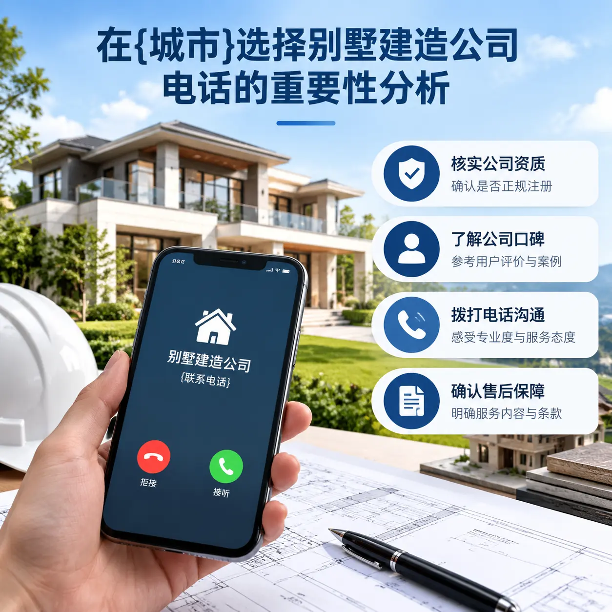 在江西选择别墅建造公司电话的重要性分析
