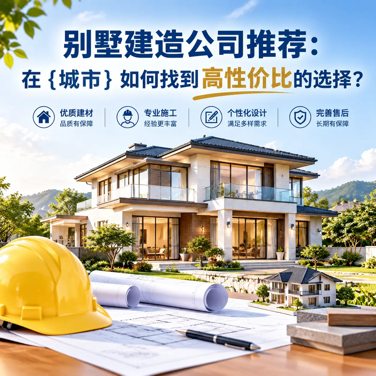 别墅建造公司推荐：在 江西 如何找到高性价比的选择？