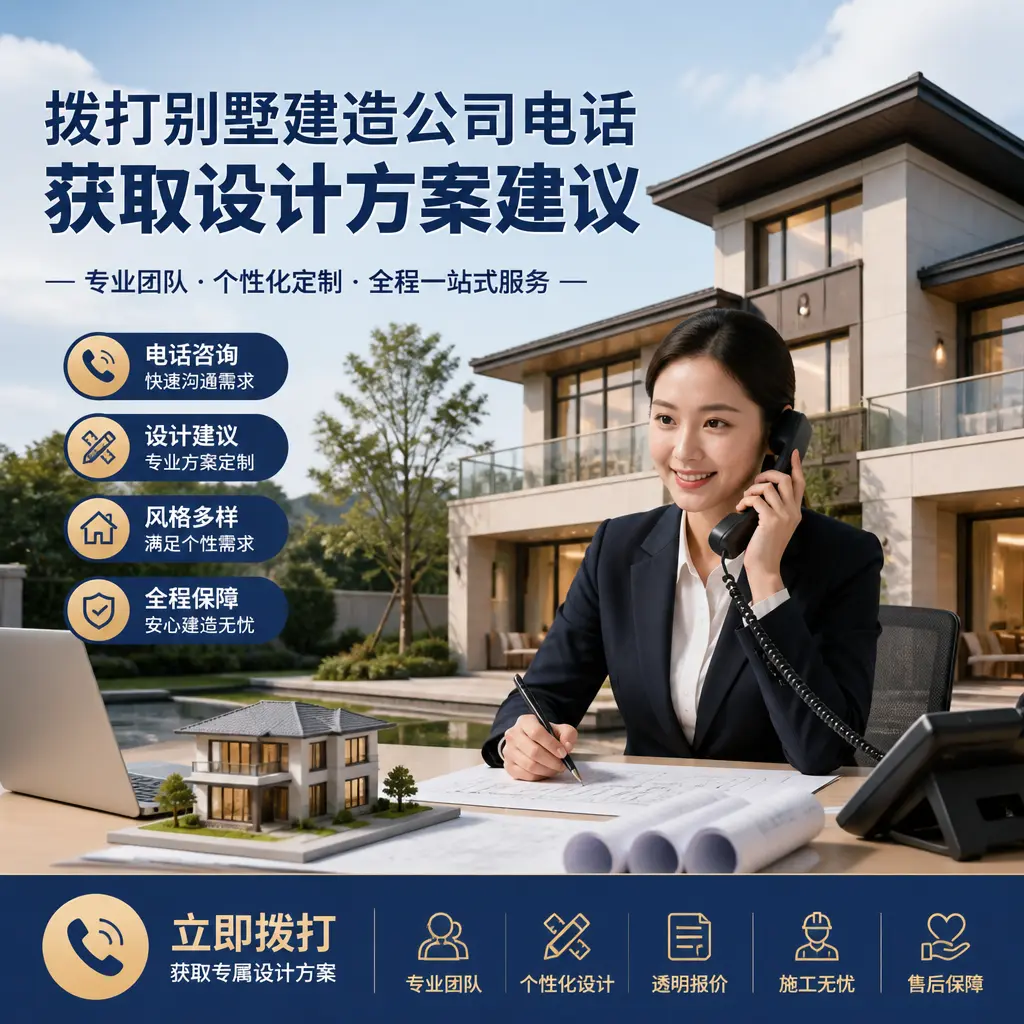 拨打江西别墅建造公司电话,获取设计方案建议