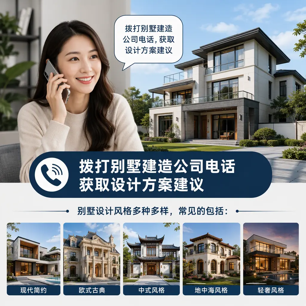 拨打江西别墅建造公司电话,获取设计方案建议