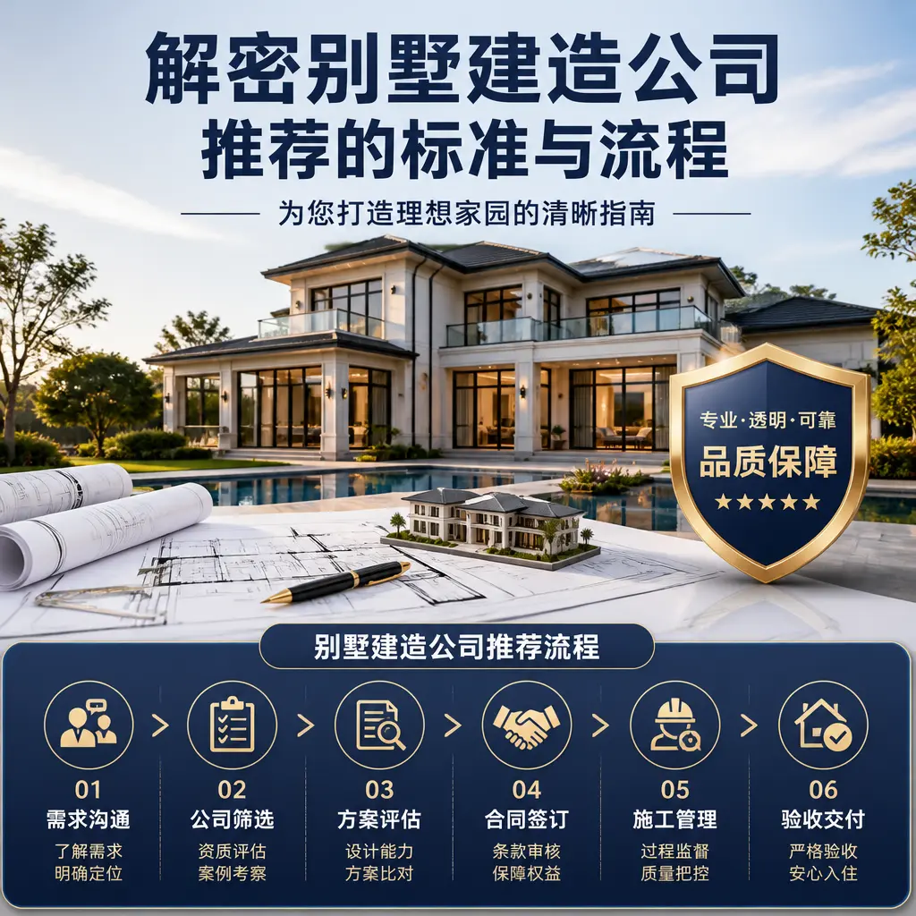 解密别墅建造公司推荐的标准与流程在 江西