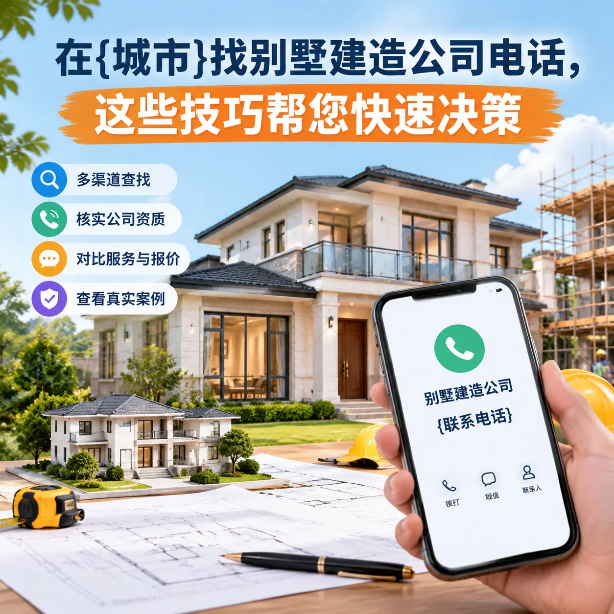 在江西找别墅建造公司电话，这些技巧帮您快速决策