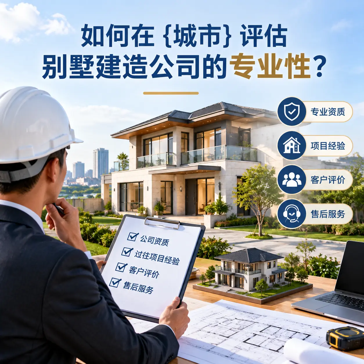 如何在 江西 评估别墅建造公司的专业性？