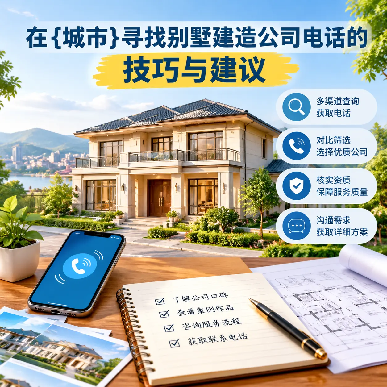 在江西寻找别墅建造公司电话的技巧与建议