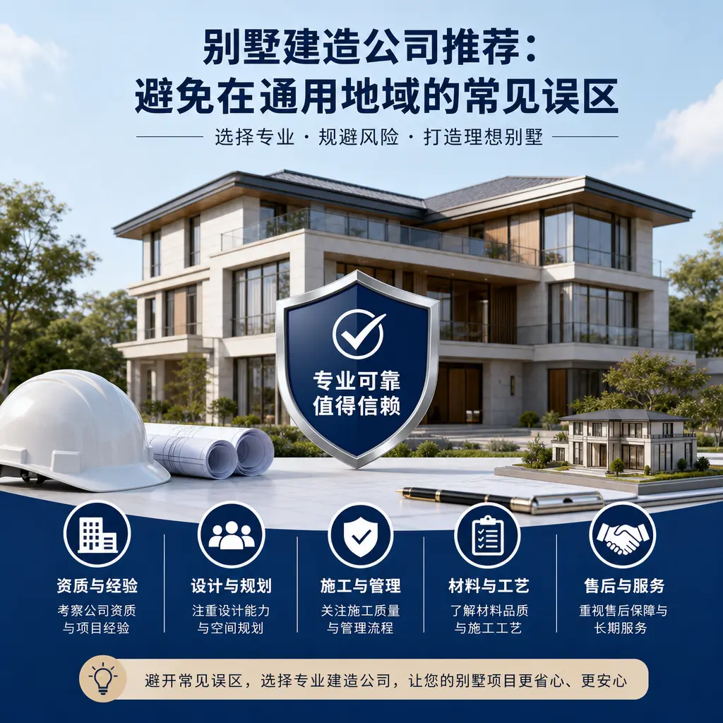 别墅建造公司推荐：避免在 江西 的常见误区