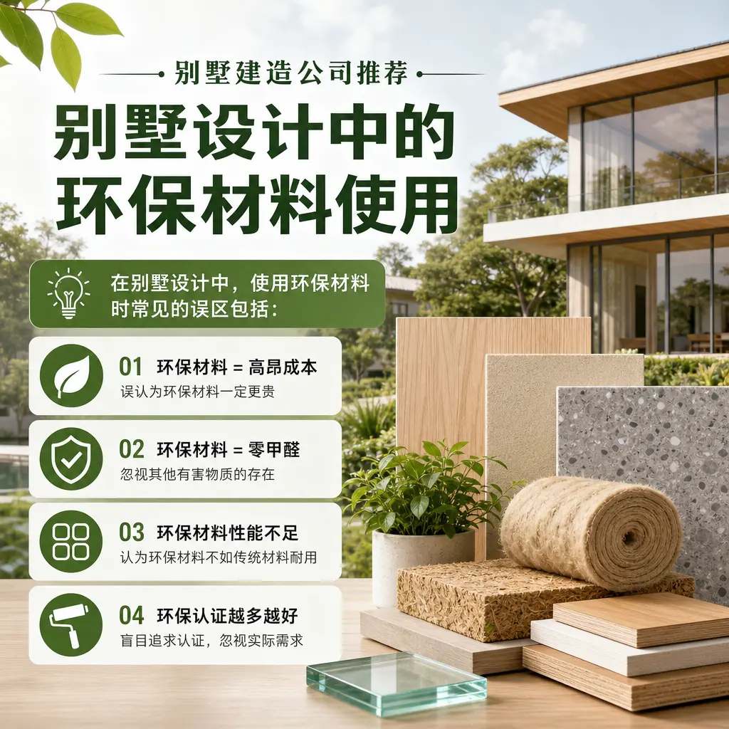 别墅建造公司推荐： 江西 别墅设计中的环保材料使用