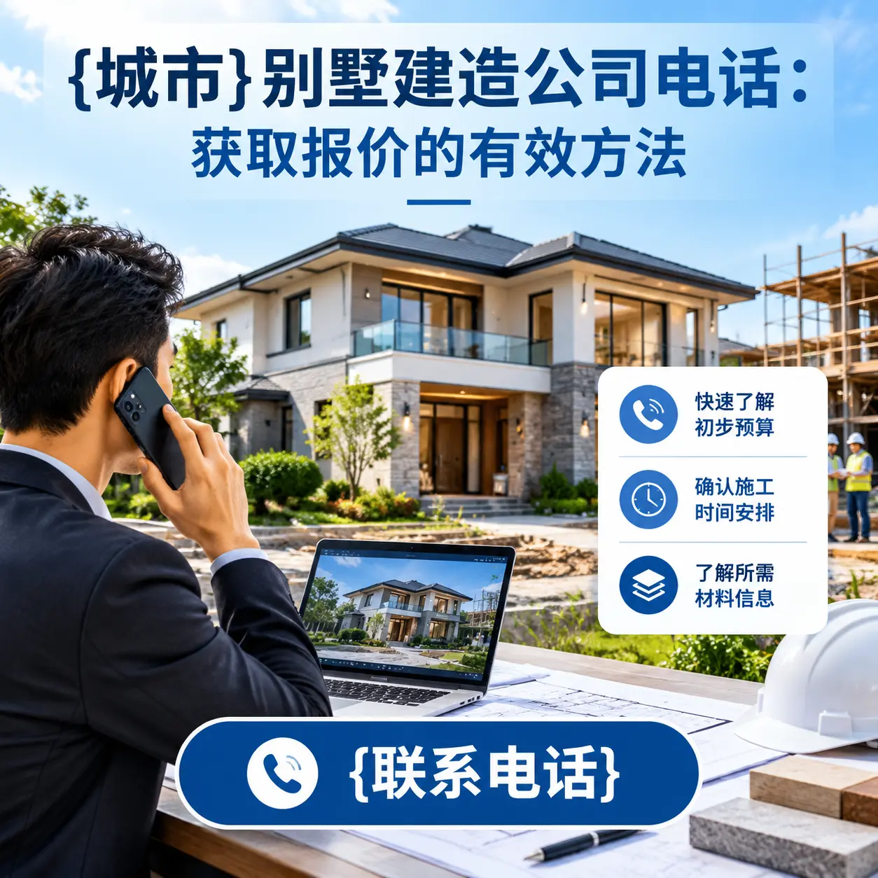 江西别墅建造公司电话:获取报价的有效方法