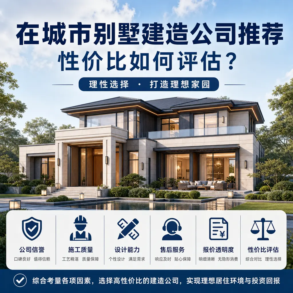 在 江西 别墅建造公司推荐,性价比如何评估?
