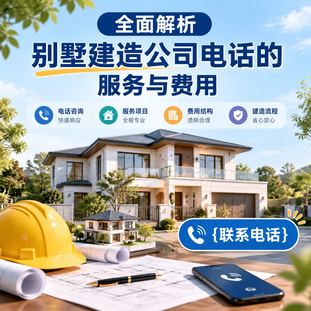 全面解析江西别墅建造公司电话的服务与费用
