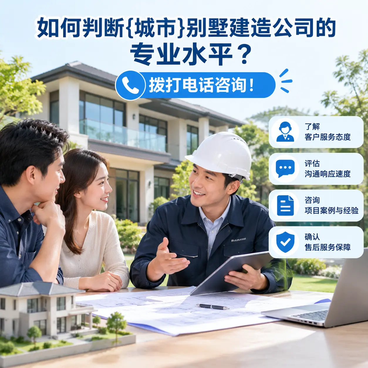 如何判断江西别墅建造公司的专业水平？拨打电话咨询！